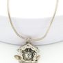 Cuckoo Clock Alpine Folk Collectors Silver Necklace Image 6