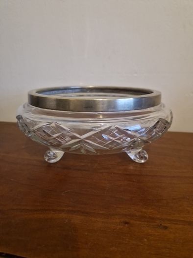 vintage glass bowl