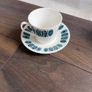 Set of 3 cup and saucer English Bone China Image 5