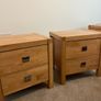 Solid Oak Bedside Lockers - Set of 4 or Matching Pairs Image 3