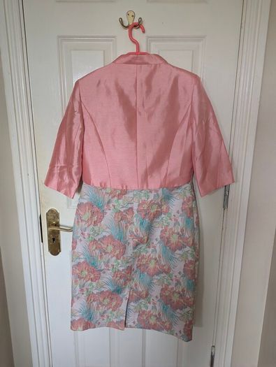 Pink flowery dress