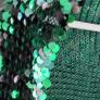 KAREN MILLEN green sequinned knit bolero Sz 4 (Fit 10-16UK) - Rrp 160 (New) Image 4