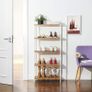 Standing shelf with 5 levels Bamboo Image 2