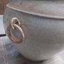 Large Pottery Crackle Floor Vase Image 5