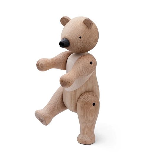 Kay bojesen designer wooden teddy bear new boxed