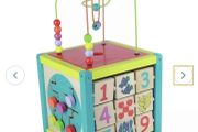 Activity wooden box
