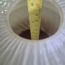 Ceiling or lamp light shade 22cm heigh by 20cm wide Image 3