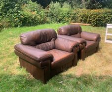 leather arm chairs