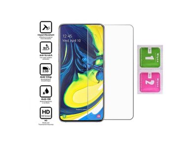 For Samsung Galaxy A80 Tempered Glass Screen Protector Guard Cover New - FHT21SMTG