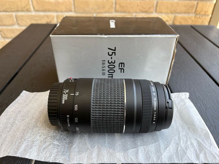 Canon EF 75-300mm f/4-5.6 III