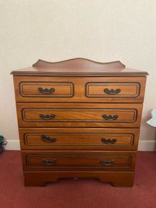 Mahogany Style Chest of Drawers