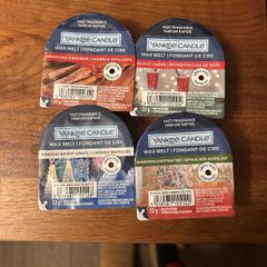 4 x Yankee Wax Melt New & Unopened