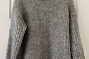 Ladies Pale Grey Wool Mix Jumper by Carolyn Donnelly, The Edit