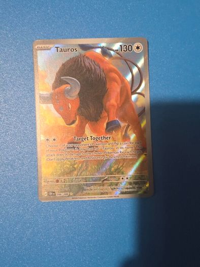 Tauros (096/086) Illustration Rare Pokemon card from Chaos Rising