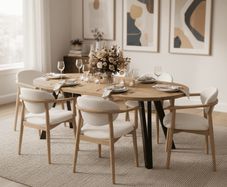 Marco Modern Extendable Round Dining Table 100-140