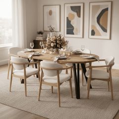 Marco Modern Extendable Round Dining Table 100-140