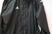 new genuine adidas Black rain/ jacket XL