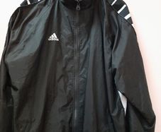 new genuine adidas Black rain/ jacket XL