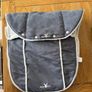 Wallaboo Footmuff 0-12 months grey car seat Image 2