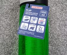 BNWT Leifheit Flip Tritan Water Bottle