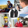 2Pcs Rechargeable Walkie Talkies Long Range 2 Way Radio + Original Earpieces Walky Talky 16CH Single Band Supports VOX LED Light Voice Prompt for Biking and Hiking (FREE POSTAGE) Image 3