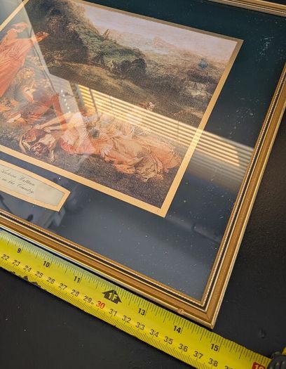 Antoine Watteau Framed Prints Love in the Country Cythera Pair Vintage