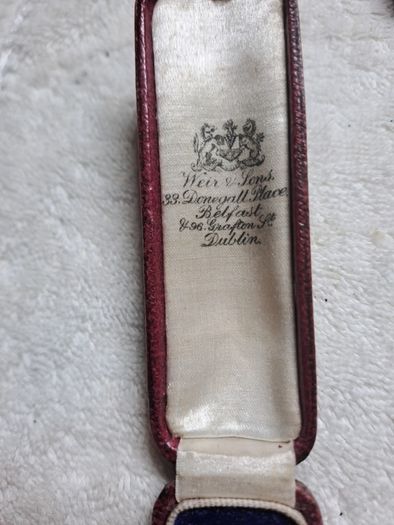Weirs of Dublin and Belfast? Antique stickpin.