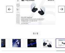 SONY PULSE Explore PS5 Wireless Gaming Earbuds - White