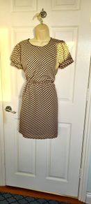 Brand New Heart Dress from Maisy size 10 in light pink and navy