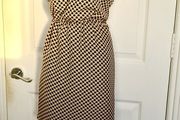 Brand New Heart Dress from Maisy size 10 in light pink and navy