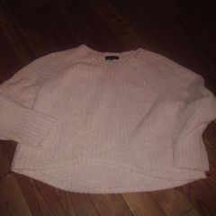 Ladies Baby Pink Jumper