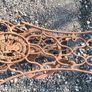 Vintage cast iron Singer treadle sewing machine base Image 6