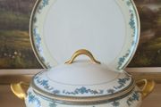 Large Lidded  Tureen &amp; Serving Plate Frank Haviland Limoges