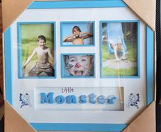 Little monster multi photo frame