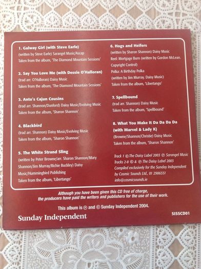 Sharon Shannon CD.