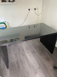 Glass Top-Desk