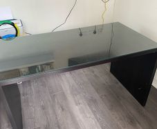 Glass Top-Desk