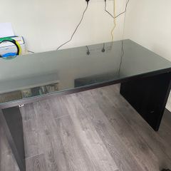 Glass Top-Desk