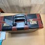 Two-Tone Leather Hard Case Briefcase - Vintage - Combination lock Image 3