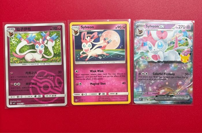 Pokemon TCG Sylveon Lot
