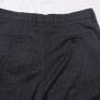 Ted Baker Dark Grey Textured Tailored Straight Wool Trousers 14UK/42EU Image 8