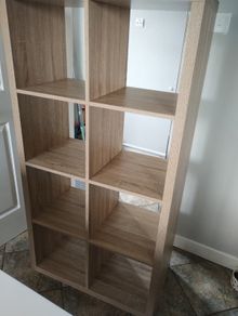 Cube storage shelving