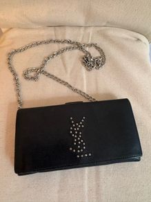 Wallet / Clutch / wallet on Chain Yves Saint Laurent YLS