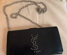 Wallet / Clutch / wallet on Chain Yves Saint Laurent YLS