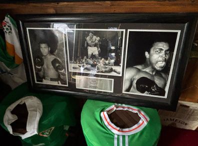 Muhammad Ali framed