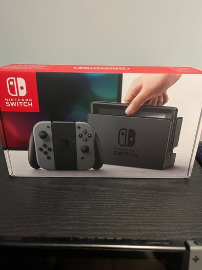 Nintendo Switch Console Grey 32GB - 128GB microSD included