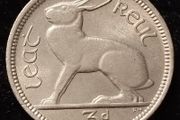 Ireland - 1968 - 3 Pence - Hare - UNC - KM.12a - [2078]