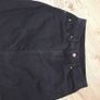 H+M black denim mini skirt size uk8 Image 3