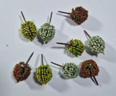 New Model Trees Pack F ( Hornby Bachmann Micro Scalextric Scenic Lima Carrera Train wargames )