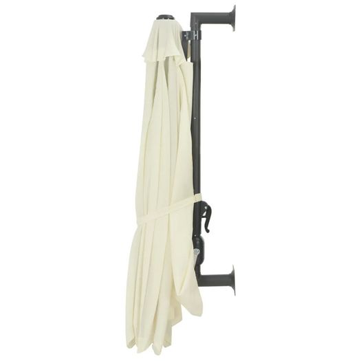 Mounted Parasol with Metal Pole 300 cm Sand